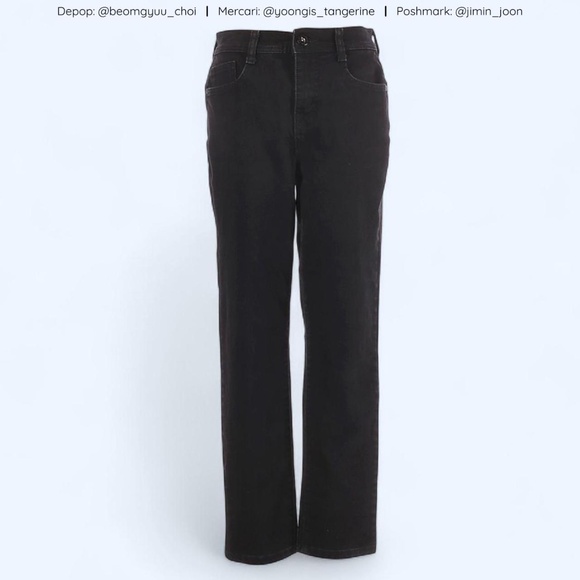 Cropped straight jeans - Picture 1 of 8